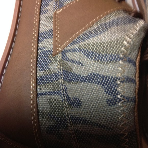 Sun + Stone Men's Kohen Camo Printed Lace Up Chukka Boots 11.5M New in Box - Picture 6 of 13